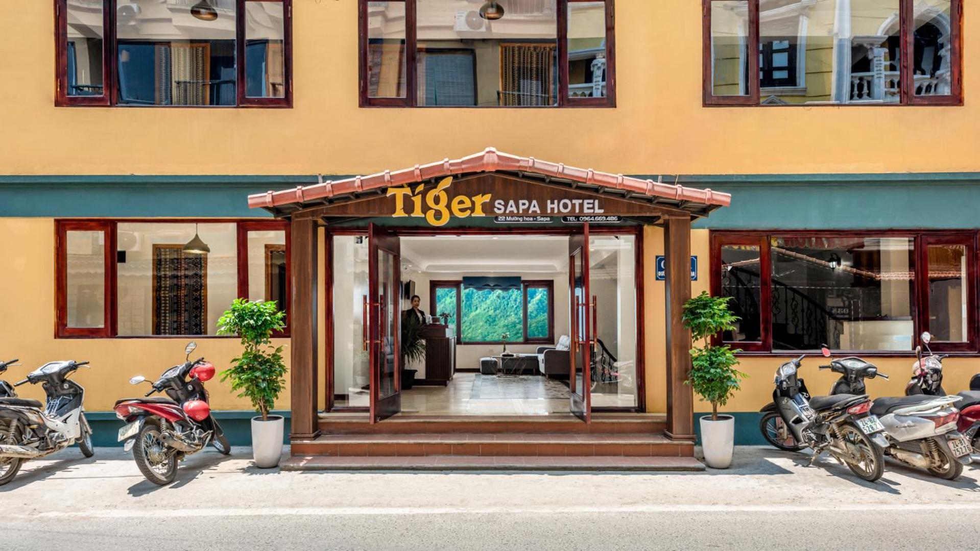 Tiger Sapa Hotel Exterior foto